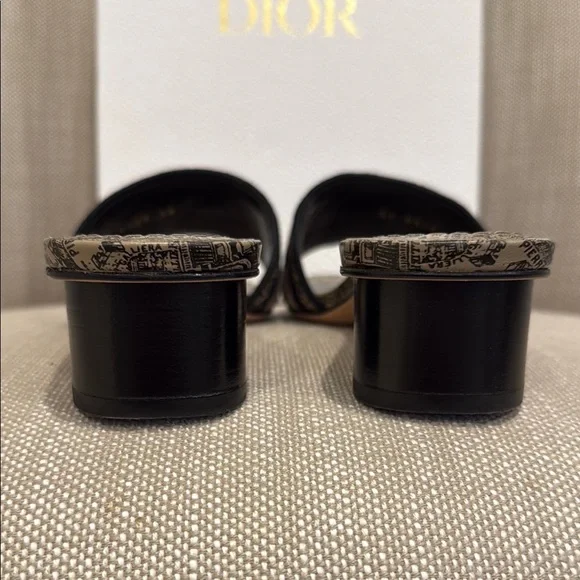 Dior Dway Heeled Sandals - Plan de Paris - Picture 10 of 13